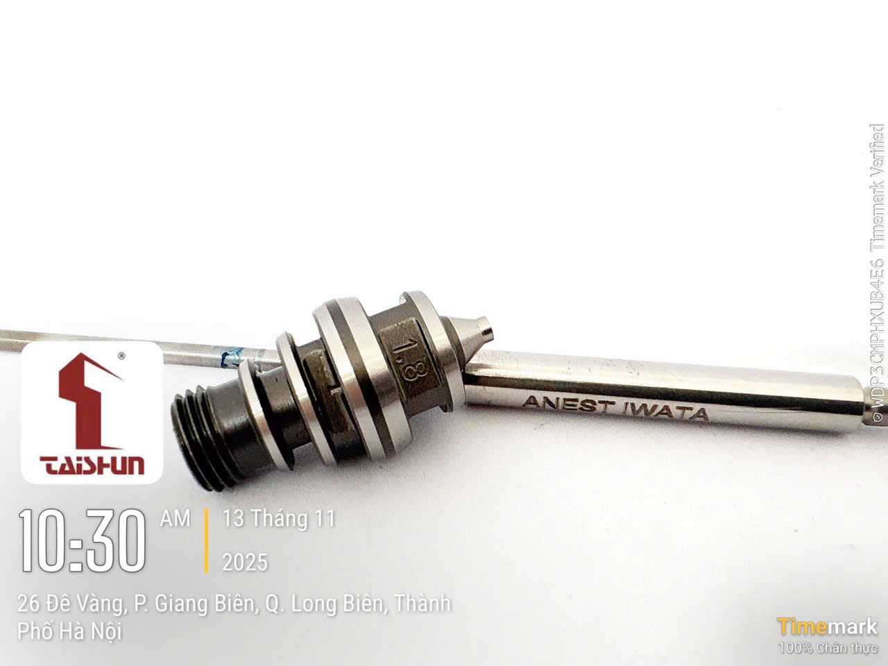 Kim béc W-71 lỗ phun 1.8mm Anest Iwata